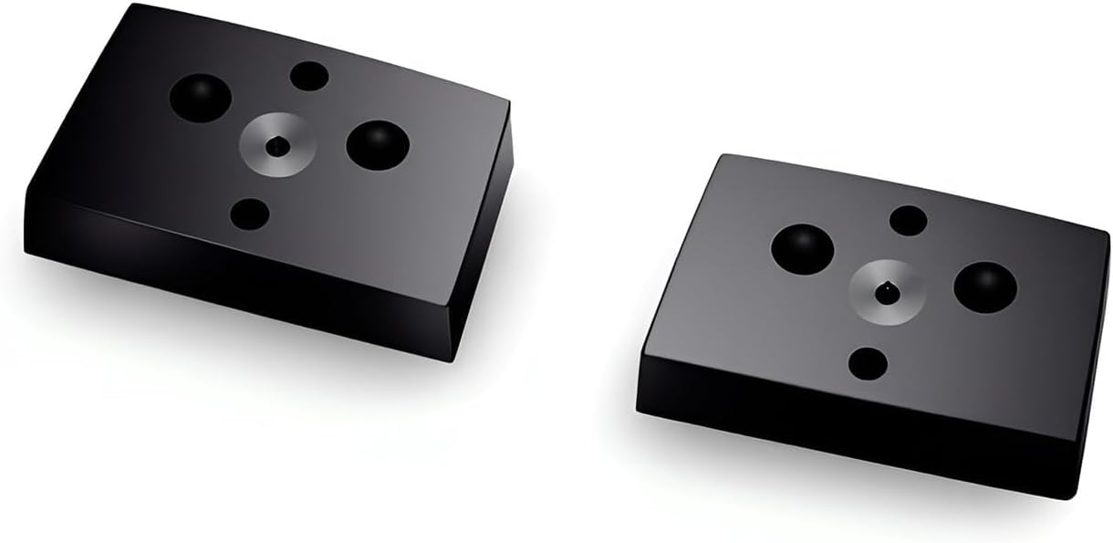 Tour Pack Latch Spacers Compatible with Harley Touring Models 1988-2013 Road King Electra Street Glide - Black Trunk Lid Hardware Spacer Kit (2 Pack)​