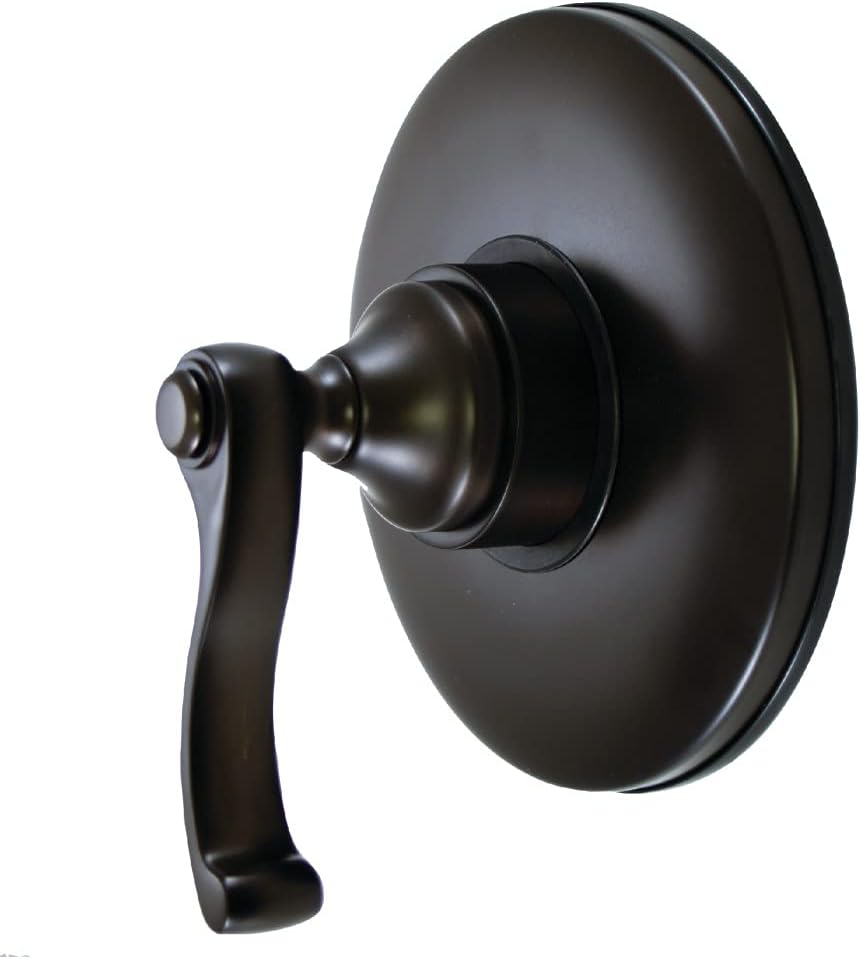 Kingston Brass KB3005FL Vintage Volume Control with FL Handle, 5-1/2", Brass/Antique Brass