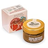 Salsa tartufata con trufa negra 100 grs. 10% Tuber melanosporum vitt.), sin aromas añadidos, sin colorantes, Artesanal, Para Pastas, Risottos y Carnes