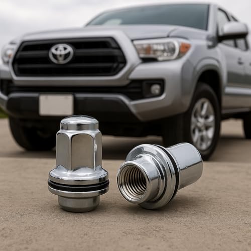 Image of EZAccessory 24 Lug Nuts for Toyota 6 Lug (2023-2024) Factory Tundra Landcruiser OEM Mag M14x1.5 Shank Dia 0.87 inch