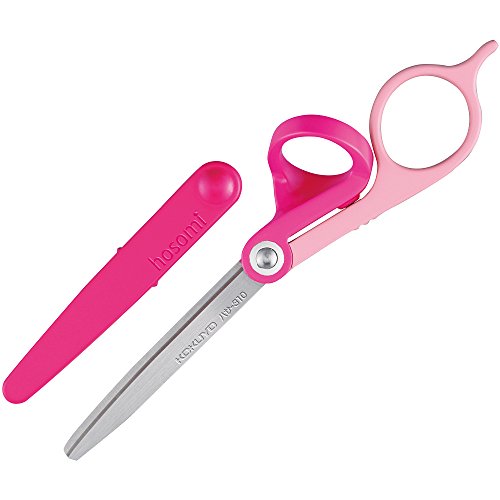 Amazon | コクヨ(KOKUYO) ハサミ コンパクト 携帯はさみ ホソミ ピンク