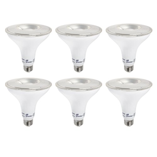 Amazing 🔥 LED PAR38 Dimmable Flood Light Bulb, 15W (120W Equivalent), 1250 Lumens, 5000k Daylight, Weatherproof, Indoor/Outdoor, 120V, Energy Star, (6 Pack)