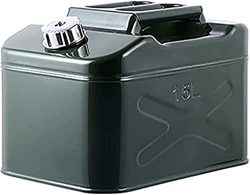 Bidon d'essence en métal 20L réservoir de carburant pour moto et voyage