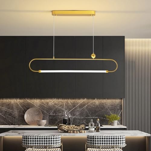 Lampe suspendue à LED moderne réglable par télécommande pour séjour