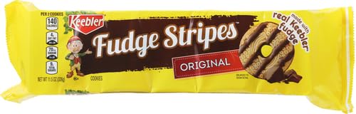 Image of Keebler Fudge Stripes Cookies, Original, 11.5 Ounce (Pack of 12)