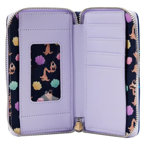 Loungefly Disney The Little Mermaid Ursula Lair Zip Around Wallet Standard4