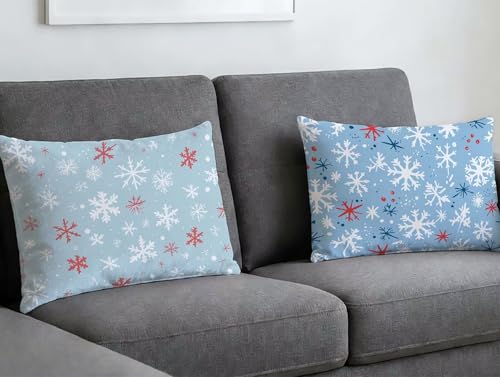 Housse de coussin bleu 50 x 70 rectangulaire taie oreiller velours