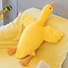 Cute Plush Sleeping Friend Goose 75cm - Flying Goose Morton Sleeping Pillow Yellow