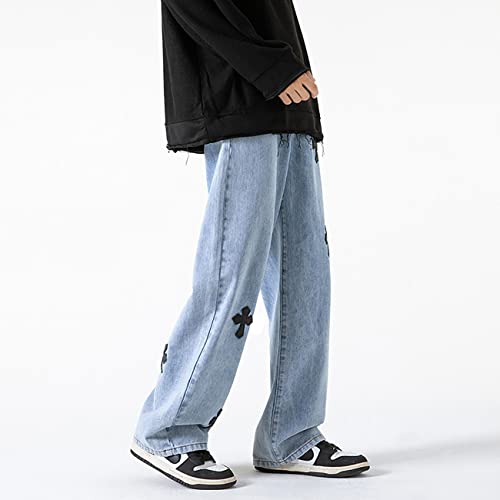 桃百 L.G.B white cross denim archive L.G.B. // Cross Patched Jeans // White (25) - Women's