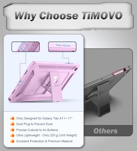 Image of TiMOVO Shockproof Case for Samsung Galaxy Tab A11+ /A11 Plus 11'',TaroPurple