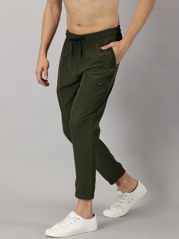 Image of BLUE TYGA Travel Joggers Pro for Men | Ultrastretch, Wrinkle Free & Sweat Wicking Travel Joggers | Quick Dry & Odour Control Joggers for Travelling