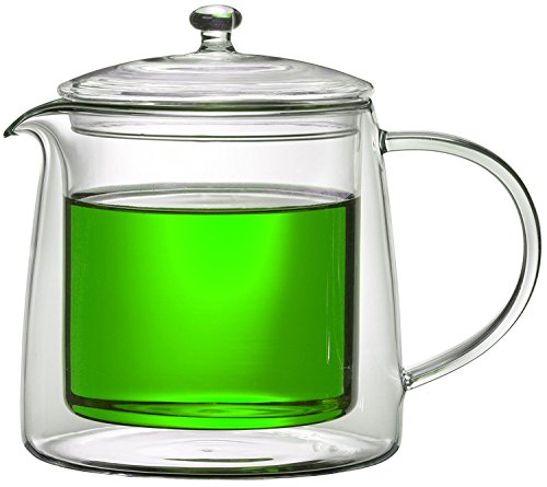 Teekanne 613482 Teekrug Karaffe Tee-Kanne Thermoglas 500 ml doppelwandig Modell Lenny für Heiß- und Kaltgetränke (500ml) - 4