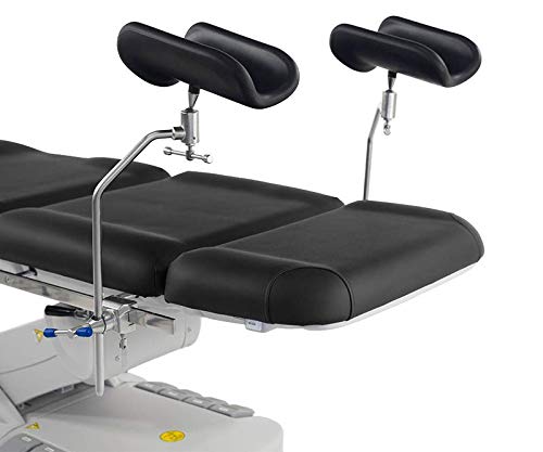 Kana Electric Treatment Table With Stirrups Included By Skinact (Black) #TOP2