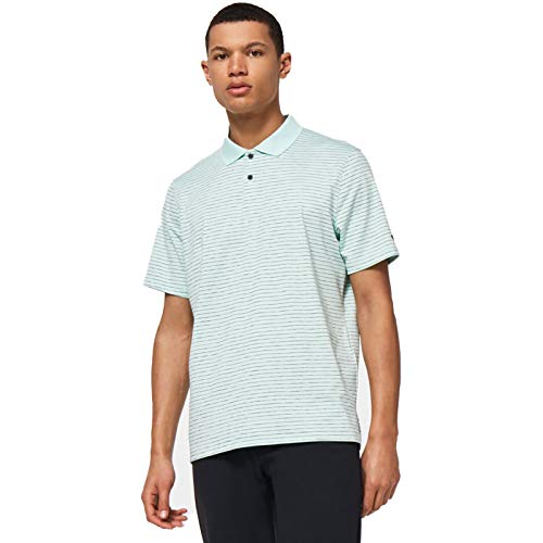 Polo de Golf Oakley Jacquard Stripe Homme Évite la Transpiration