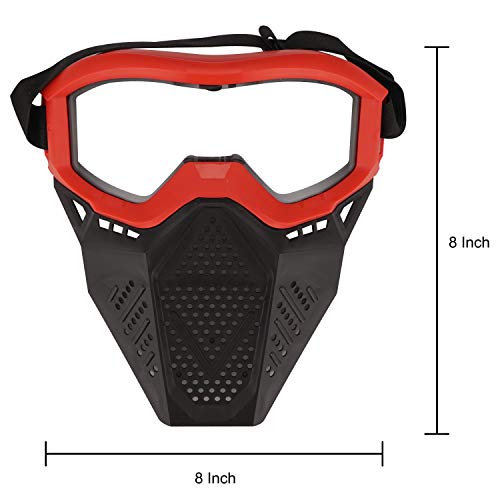 Tactical Mask Compatible with Nerf Rival, Apollo, Zeus, Khaos, Atlas, Artemis Blasters Rival Mask