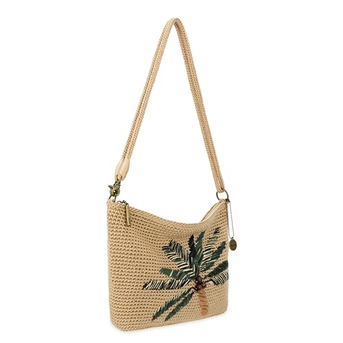 Image of The Sak Lumi Convertible Crossbody Purse - Women's Handbag for Everyday & Travel, 3-in-1 Small Crossbody in Crochet & Leather