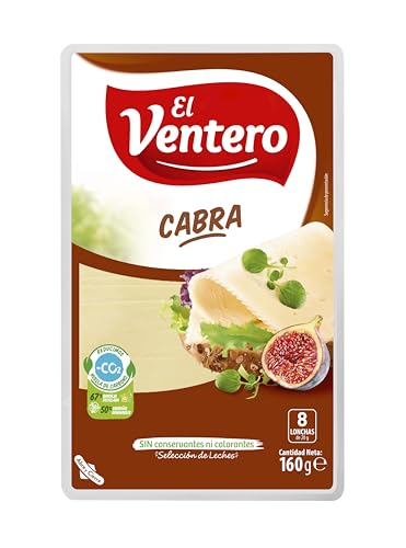 El Ventero Queso de Cabra Lonchas, 160g