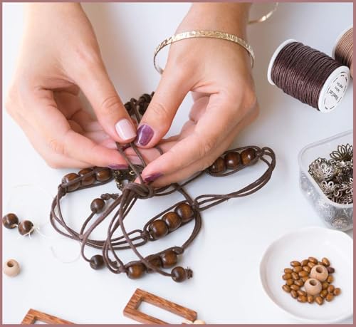 Foto von My-Bead Nylonband 1mm Silber auf Spule 90m Nylonschnur Nylonfaden stark & reißfest ideal für Schmuckherstellung Makramee Basteln Armbänder Ketten DIY