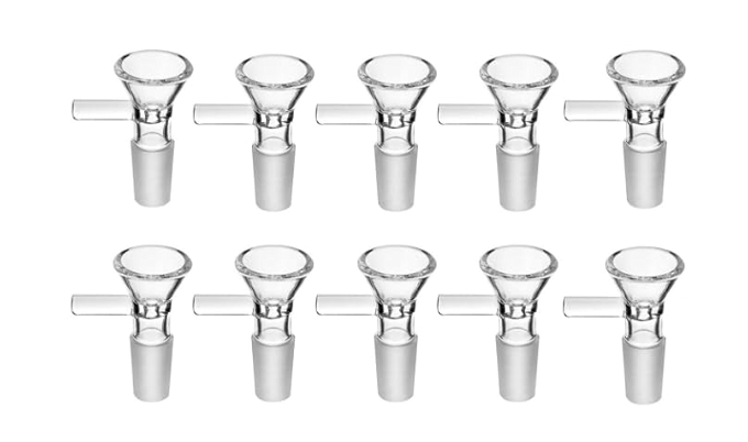 Lqucwepp 玻璃实验漏斗