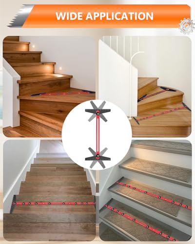 AXIUM Aluminum Stair Measuring Tool