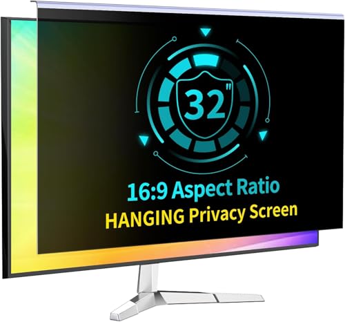 Filtro de pantalla de privacidad para monitor 16:9 que evita miradas indiscretas
