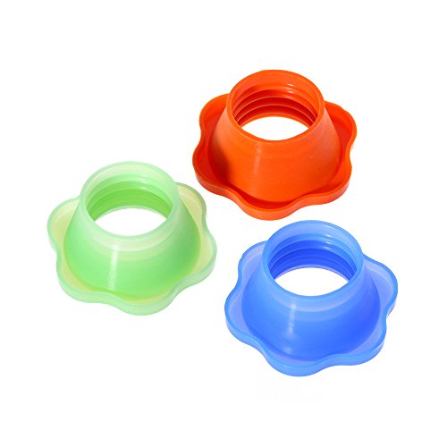 Pack of 3 Sewer Pipe Pest Control Anti-odor Seal Ring Washing Machine Pool Floor Drain Sealing Plug