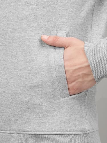 Image of Men's Winter Fleece Tracksuit | Zip-Up Sweatshirt & Track Pants, Soft Fleece Fabric, Warm 2-Piece Sportswear for Gym, Streetwear & Casual Wear |FTS-71