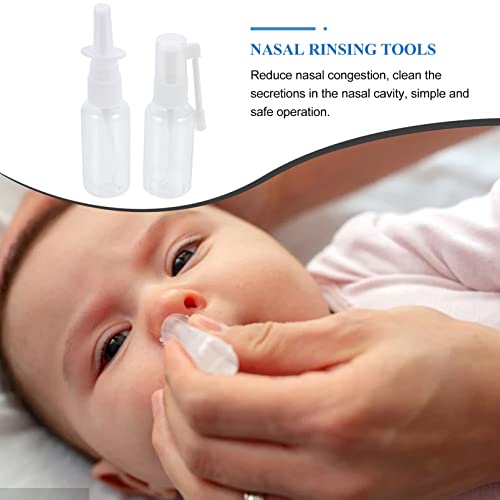 ARTIBETTER 2Pcs Nasais Frascos de Pulverização Vazio Recarregável Pulverizador Nasal Atomizers Nasal
