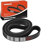 A-Premium Engine Serpentine Drive Belt Compatible with Hyundai Sonata 1999-2005, Santa Fe 2001-2006 & Kia Optima Magentis 2001-2006 & Ford Thunderbird 1981 & Mercury Cougar 1981, 54.71 Inches