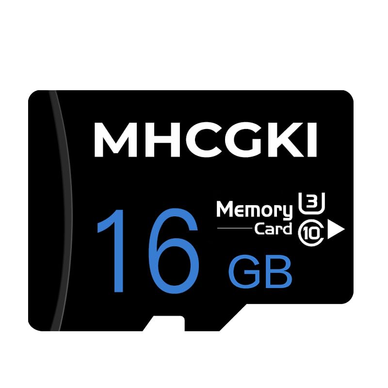 Image of 16GB Micro Memory Card High Speed Class 10 TF Memory Card with Adapter for Dash Cam,Camera,Smartphone,Tablet