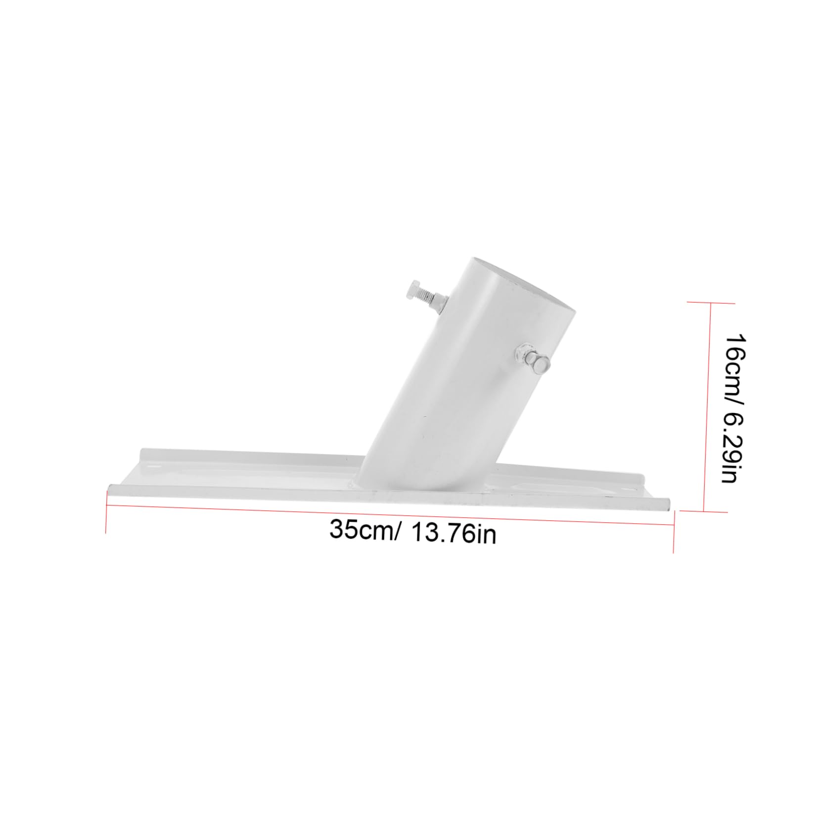 YARNOW Supports De Panneaux Solaires Support De Panneau Photovoltaïque Pour Lampadaire 50 W 80 W Kit De Montage De Poteau Dingénierie Réglable