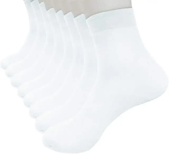 Wool Socks Knitting Pattern: Men's Elastic Fiber Socks - 8 Pairs