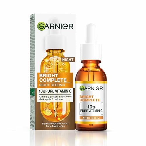 Garnier Bright Complete Vitamin C Night Serum With 10% Pure Vitam...
