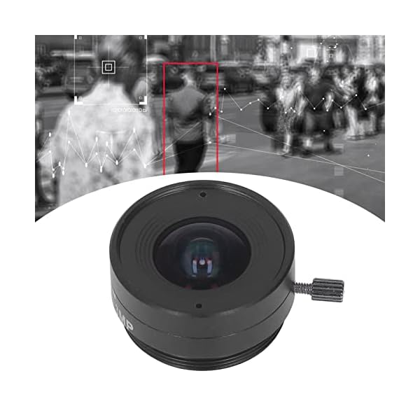 CCTV-Objektiv, CS-Mount-Objektiv mit Langer Lebensdauer Klare Bildqualität Einfache Installation für Überwachungskameras – Bild 3
