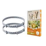 Meloive Collar Anti Pulgas y Garrapatas para Perros, 2 Piezas