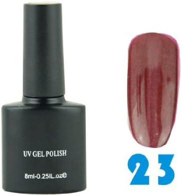 LAST AT LEAST 2 WEEKS! MyGal DARK-RED Sparkle Magnetic UV Gel Nail Soak Off Polish W/ FREE Magnetizer #UVCAT23...
