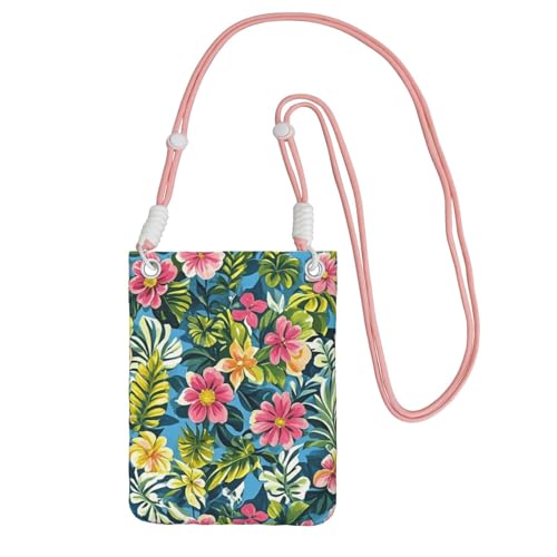 Sac à main pour téléphone portable pour femme rose pochette de voyage