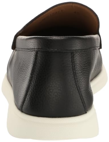 Image of BOSS Womens Leather Slip on Loafers with Pop Sole
