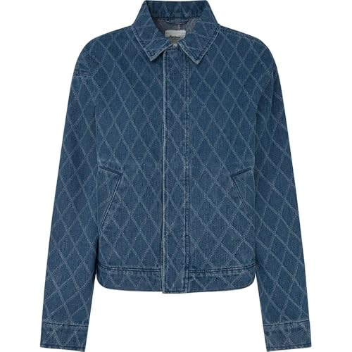 Pepe Jeans Damen Joleen Baby Jacke, Blau (Denim), 38