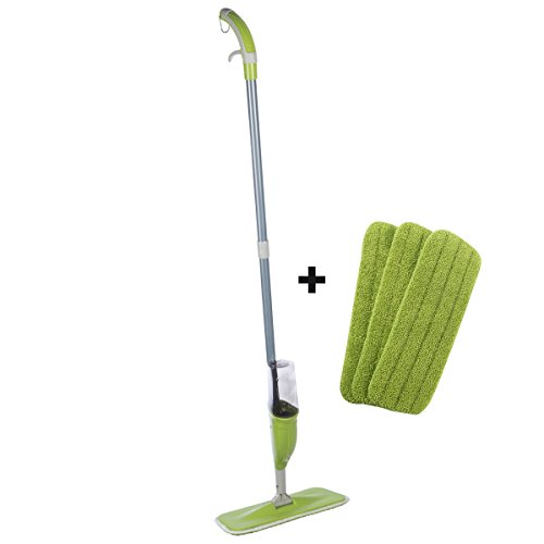 Wedestock Balai pulvérisateur Spray avec 3 Mops Microfibre lavables offertes