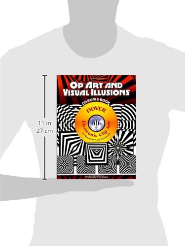 Op Art and Visual Illusions CD-ROM and Book (Dover Electronic Clip Art)