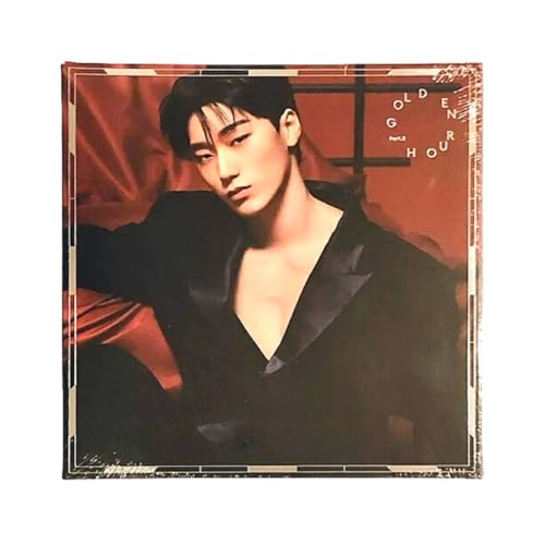 ATEEZ GOLDEN HOUR Part.2 Album Digipack [SAN Ver.] Cover + CD + Photobook + Photocard + Sticker (IOMT)
