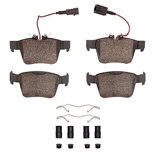 Dynamic Friction Company 5000 Advanced Brake Pads - Ceramic and Hardware Kit