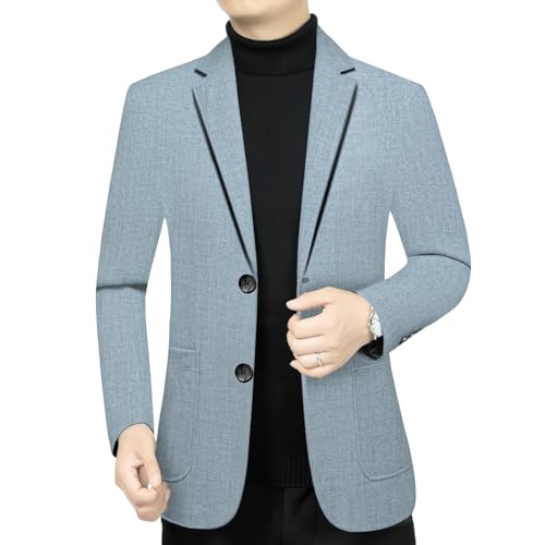 Blazer homme coton lin coupe ajustée veste casual chic bureau