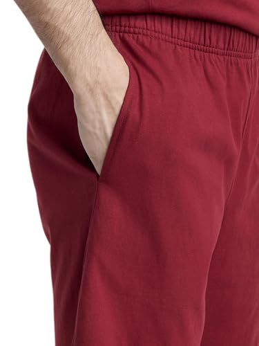 Image of Champion Men's Lounge Shorts, Standard Fit, 9 Inch Inseam, Lightweight 100% Cotton, Available in Regular and Big & Tall