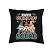 OB-GYN Design Pediatric Gynecology Obstetrician Funny OBGYN Christmas Squad Obstetrics Nurse Gynecologist Throw Pillow, 16x16, Multicolor