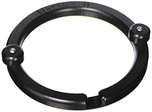 Martelli Aro acolchado bordado, negro