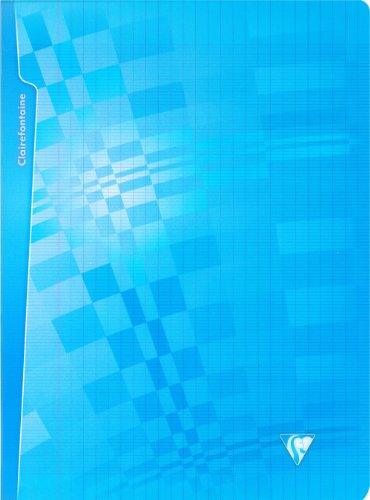 Clairefontaine 293311AMZ - Set mit 3 Heften Mimesys, 24 Blatt, DIN A4+, 24 x 32cm, 90g, französische Lineatur, 1 Set, farbig sortiert