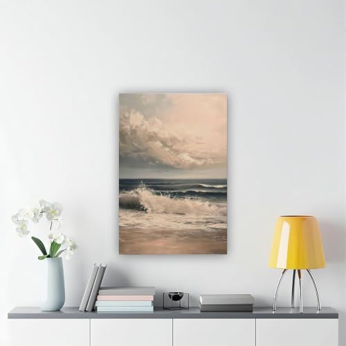 Decoration chambre cadeau ideal poster sur toile ocean tranquille - 6
