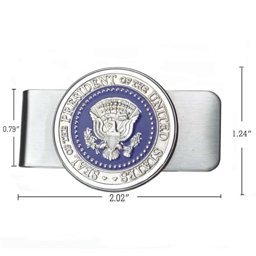 Men's Slim Money Clip Stainless Steel Credit Card Holder Pocket Cash Wallet (silvery)3